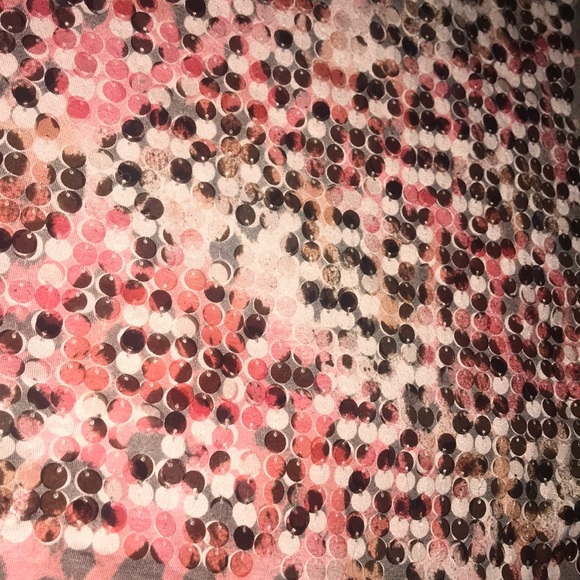 Pink sequence tank-top - Picture 3 of 3